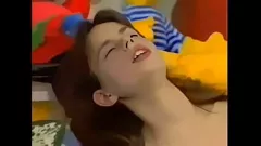 Jouer Le gode curling des orteils de Sandra Melanie se masturbe en solo