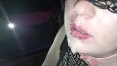 Redă Muie în gât adânc a soției BBW acoperită de spermă HD
