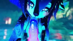 Reproduzir Furry VRChat ERP: POV Dildo Play em piscina pública com Dragon Furry