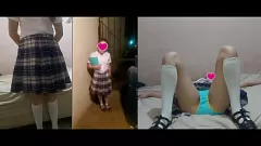 تشغيل أول تجربة شرجية لطالب مراهق مكسيكي مع رجل عجوز منحرف