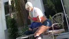 Afspelen Stomme sessie: Big Tits Blonde Stevie Shae wordt wild op Chris Strokes 'Ass en Dick
