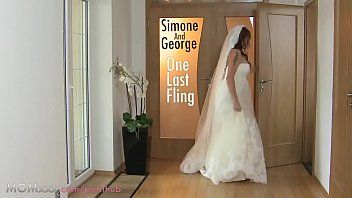 Play The bride penetrated on the wedding day by a man of honor